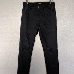 Refuge jeans in black- size 8